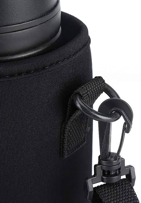 Neoprene Water Bottle Holder + Strap