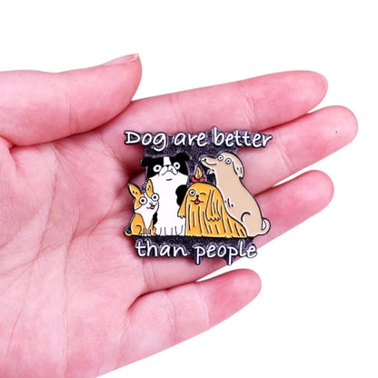Pin  — Dogs are better than people