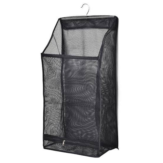 Hanging travel clothes hamper