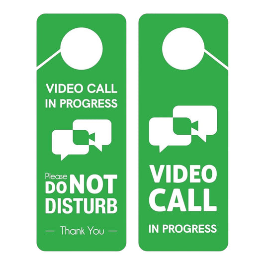 Door Sign — ‘Video Call In Progress’