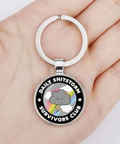 Keyring — Daily Shitstorm Survivors Club