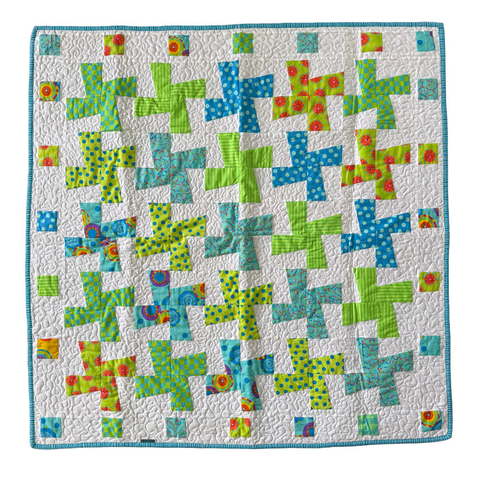 Quilt — Colour Pop Pinwheels