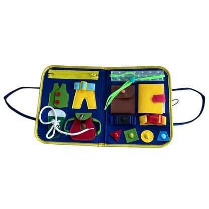 Fidget + Sensory Book