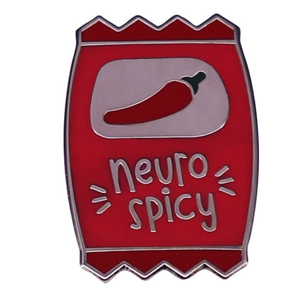 Pin — Neuro-Spicy Chilli