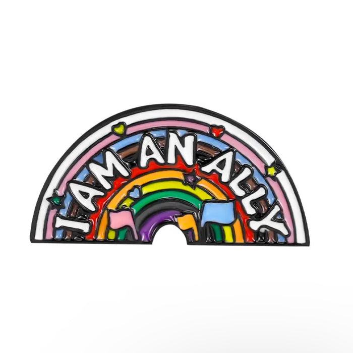 Pin — 'LGBT Ally Rainbow Pin'