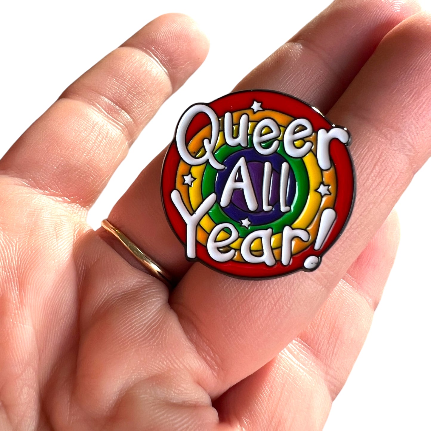 Pin — 'Queer All Year'