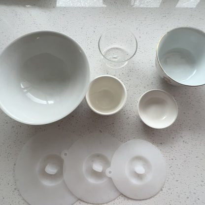 Silicone Bowl Cover  (3 Piece, multi size)