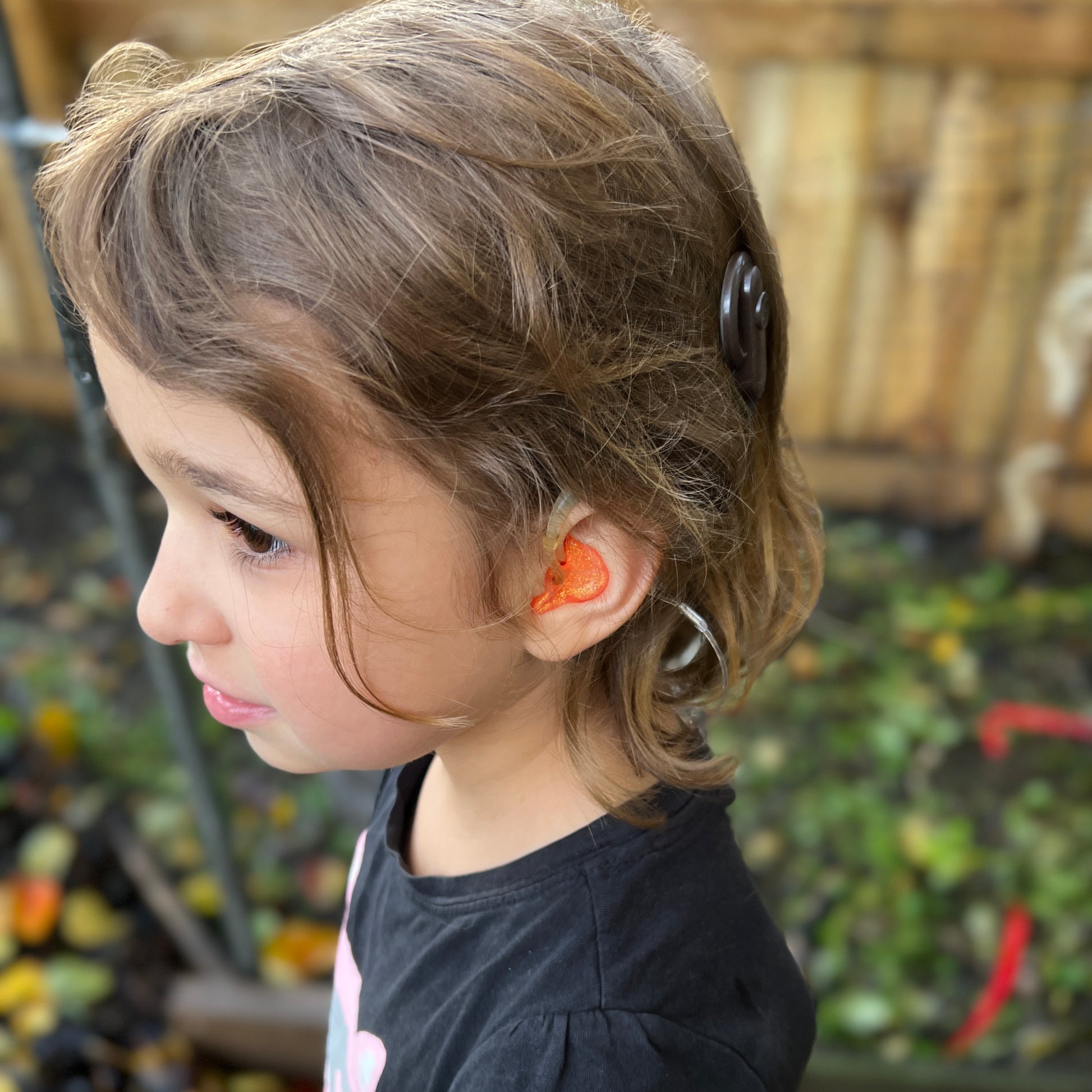 Hearing Aid Safety Clips — Transparent Hearing Aids SPIRIT SPARKPLUGS   