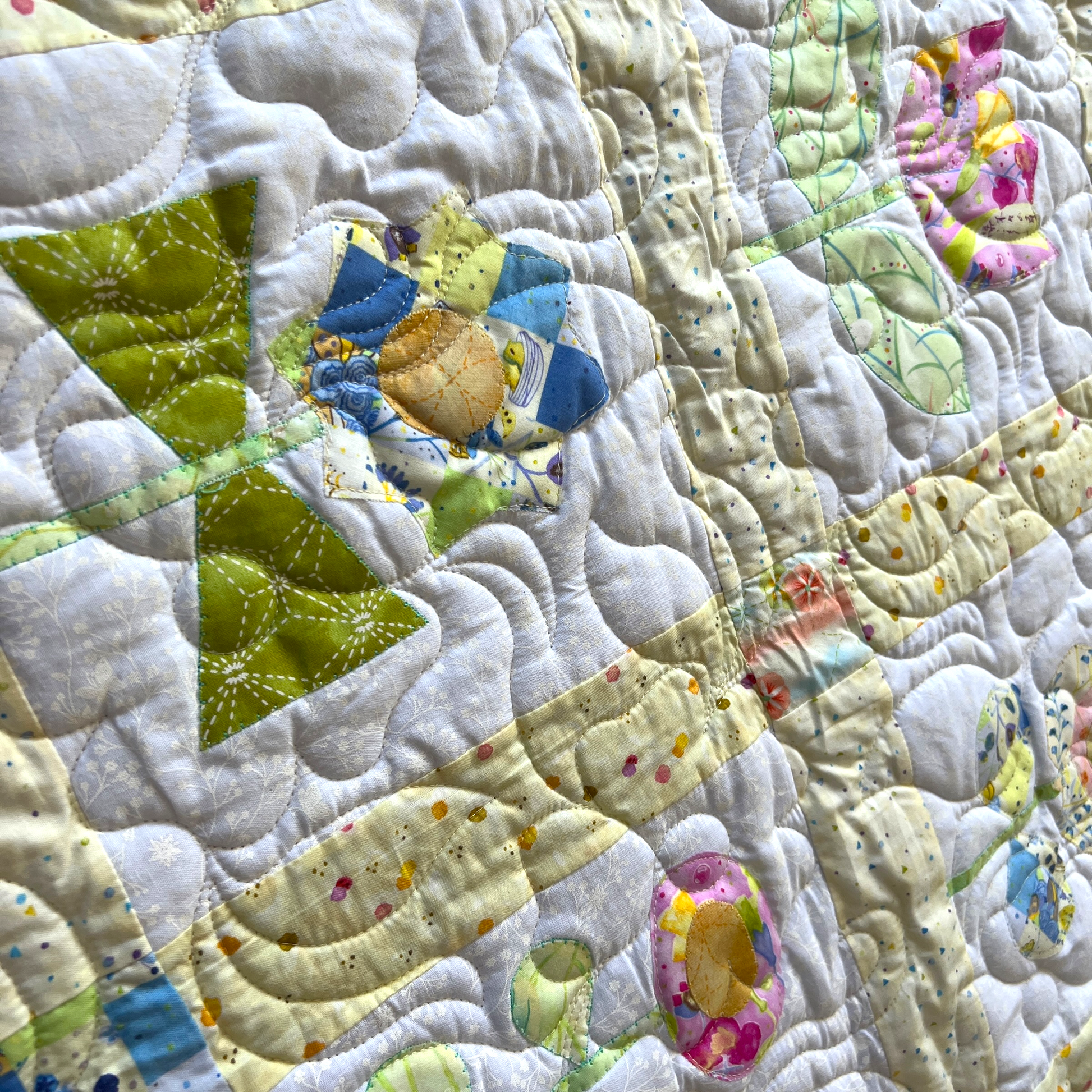 Quilt — Floral, Single Bed Quilt Baby & Toddler Car Seat Accessories Splash Quilting   