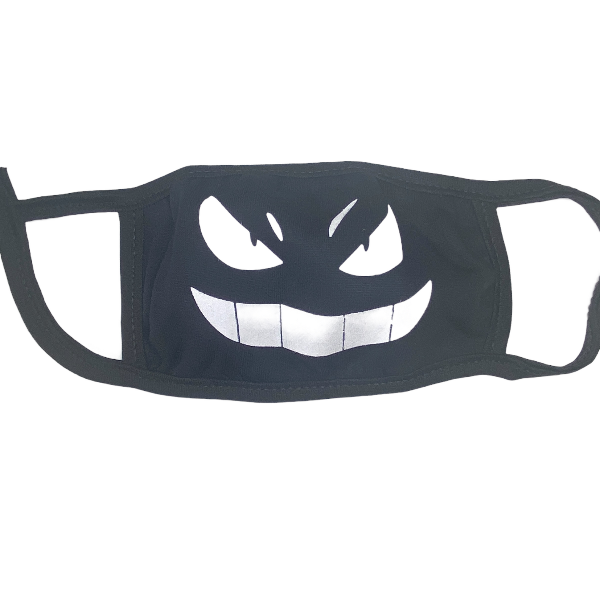 Adult Reusable Fabric Cotton Masks Mask SPIRIT SPARKPLUGS Face Black/White  