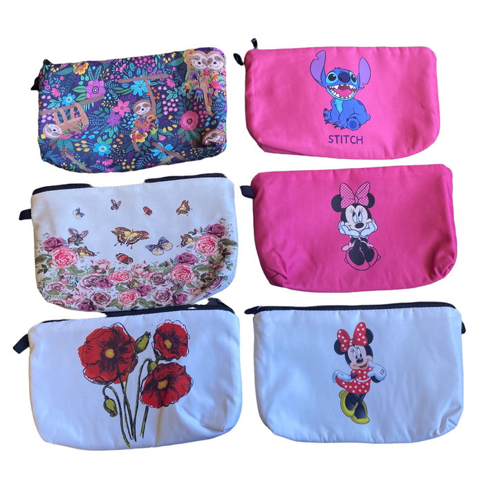 Soft Padded Zipper Purse