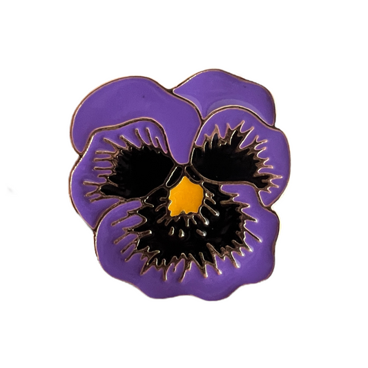 Pin — 'Purple Pansy'  SPIRIT SPARKPLUGS Purple Pansy  