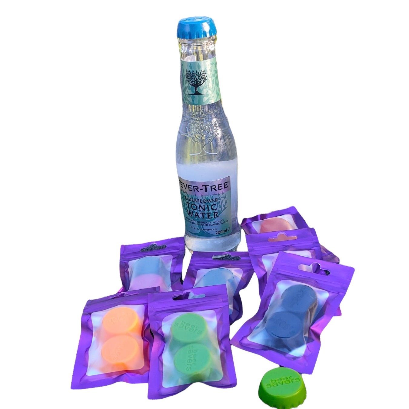 “Beer Saver” Reusable Bottle Caps  SPIRIT SPARKPLUGS   