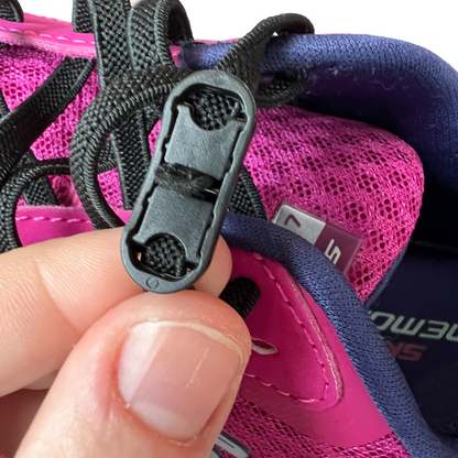 Adaptive ‘No Tie’ Elastic Shoelaces — with Buckle