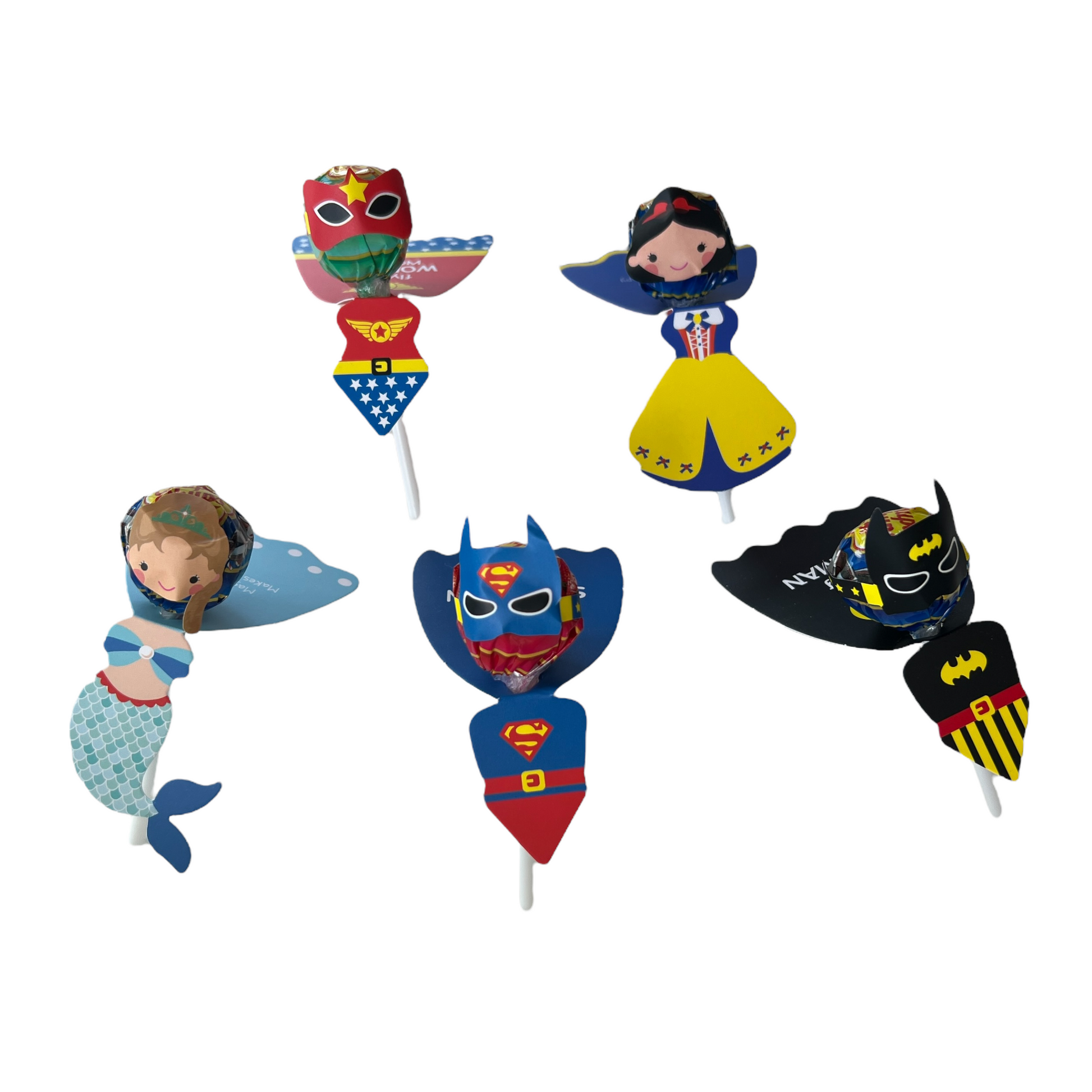 Kids Lollipop Cartoon Figurines Party Favors SPIRIT SPARKPLUGS   
