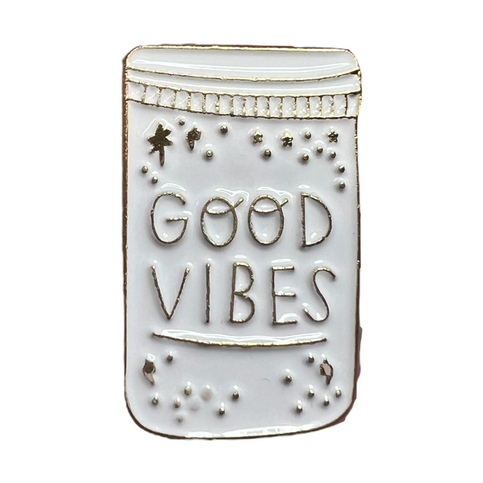 Pin — 'Good Vibes'