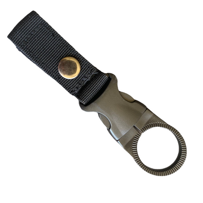⚖️ Buckle  Carrier Clips  SPIRIT SPARKPLUGS Black Belt & Velcro Closure 
