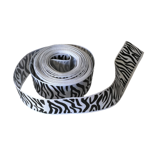 Cross Thread Ribbon — Zebra