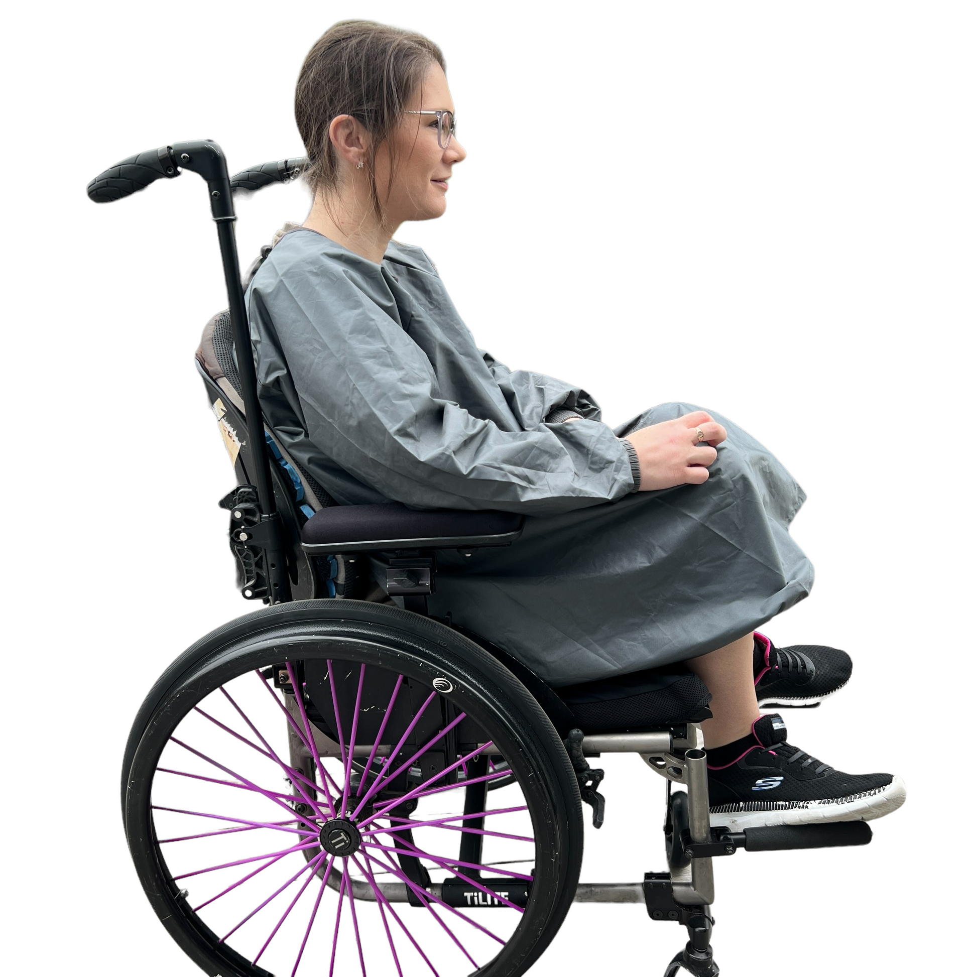 ✍🏻✝️📎 Full Length Sleeve Long Apron / Clothing Protector  SPIRIT SPARKPLUGS   