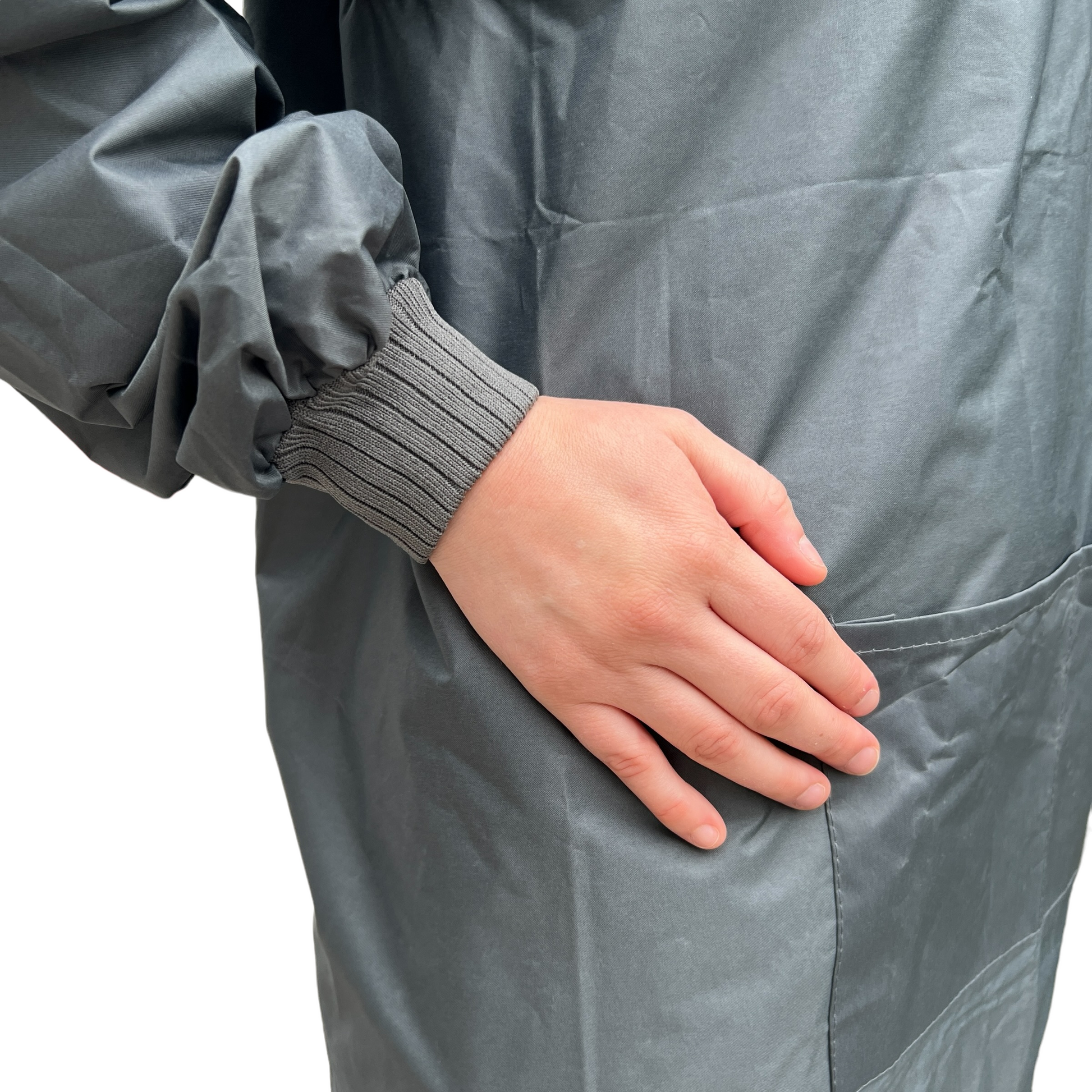 ✍🏻✝️📎 Full Length Sleeve Long Apron / Clothing Protector  SPIRIT SPARKPLUGS   