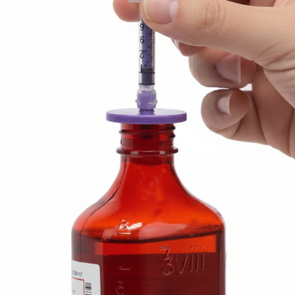⚖️ Fill Cap Coupler for Medicine Bottles by Avanos   (ENFit + Non-ENFit Compatible) Medical Supplies Kylee & Co   