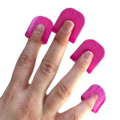 Support Guards for Nail Polish Health & Beauty SPIRIT SPARKPLUGS   