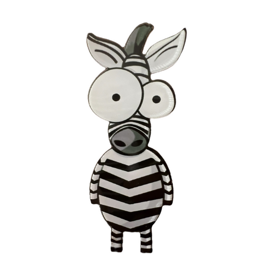 Pin — 'Standing Zebra'  SPIRIT SPARKPLUGS Standing Zebra  